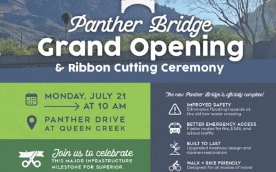 Town of Superior Panther Bridge Ribbon Cutting Ceremony