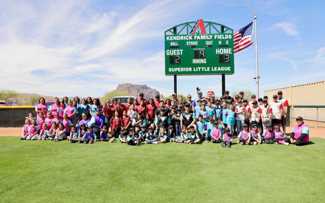 Superior Little League Field Receives Major Upgrade from Arizona Diamondbacks