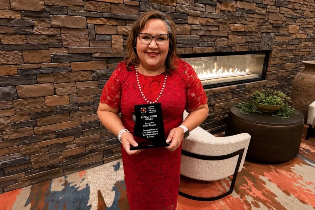 Superior Mayor Mila Besich Receives CENTRL Rural Hero Award
