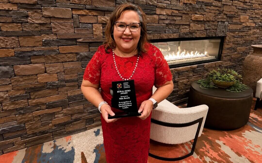 Superior Mayor Mila Besich Receives CENTRL Rural Hero Award
